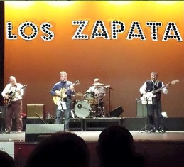 Los Zapata en directo en El Cazurro