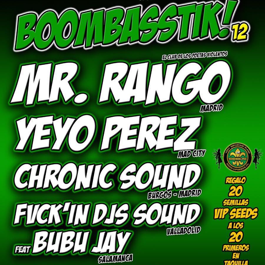 `Boombasstik 12´, la fiesta Reggae en Valladolid