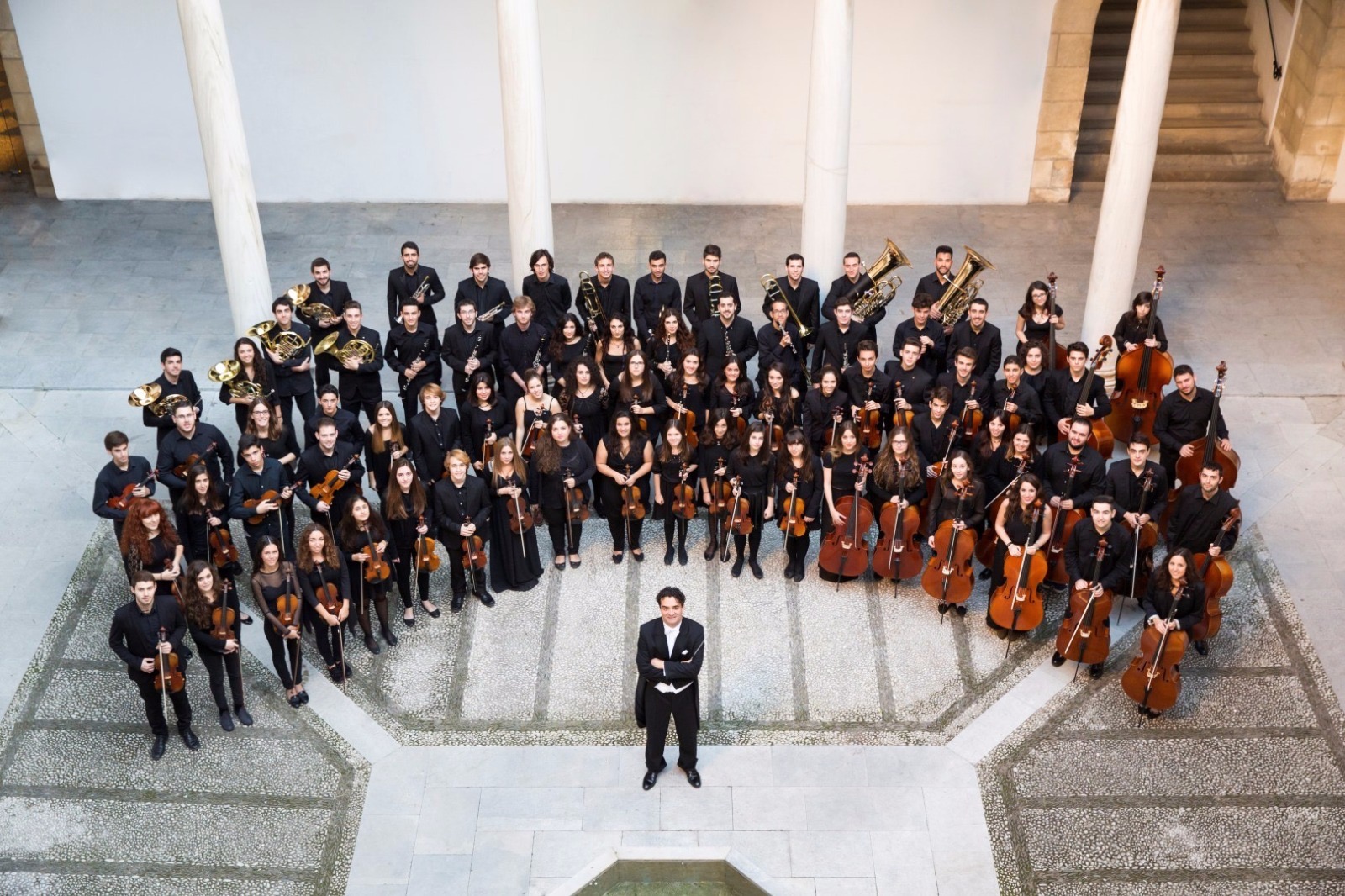 Cien músicos de la Orquesta de la Universidad de Granada y la Joven Orquesta Sinfónica inaugurarán el Paraninfo del PTS