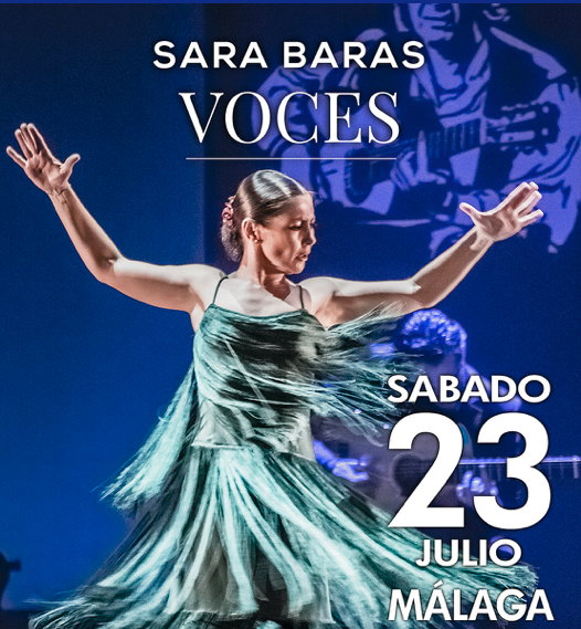 El arte de Sara Baras llega a la plaza de toros La Malagueta