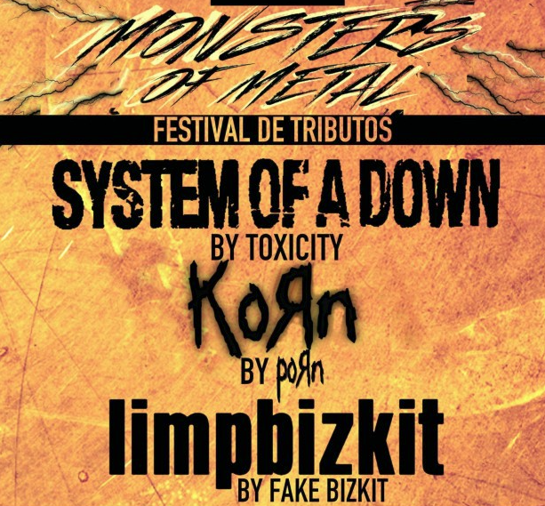 Monsters of Metal festival de tributos en La Trinchera de Malaga
