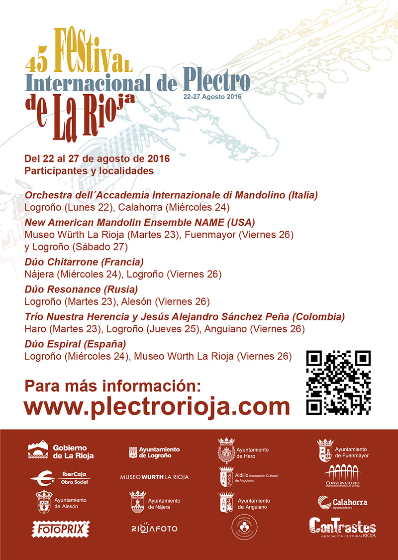 45 Festival Internacional de Plectro de La Rioja