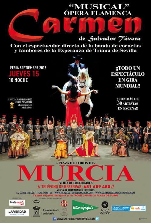 Llega a Murcia el musical Ópera Carmen