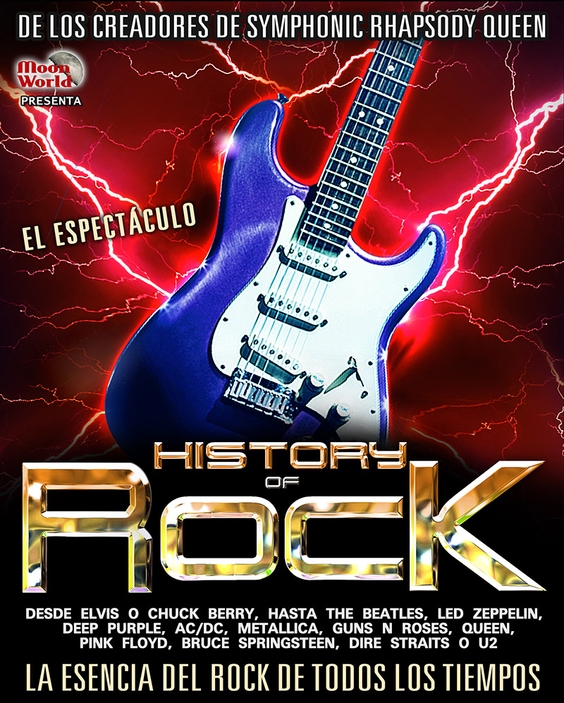 The history of rock, espectáculo musical en el Teatro Afundación de Vigo