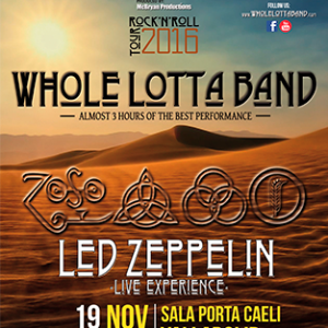 Whole Lotta Band Tributo a Led Zeppelin en Valladolid