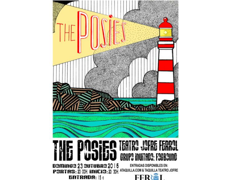 The Posies y Fogbound concierto en Ferrol