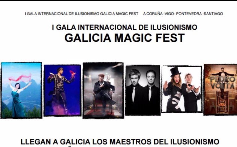 Galicia Magic fest, Gala Internacional de Ilusionismo enel Auditorio sede Afundación de Pontevedra
