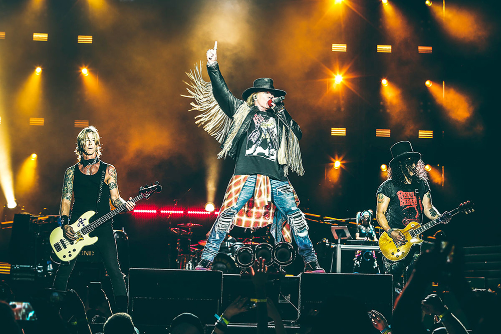 Venta y preventa de entradas de los conciertos de Guns N’ Roses en Madrid y Bilbao