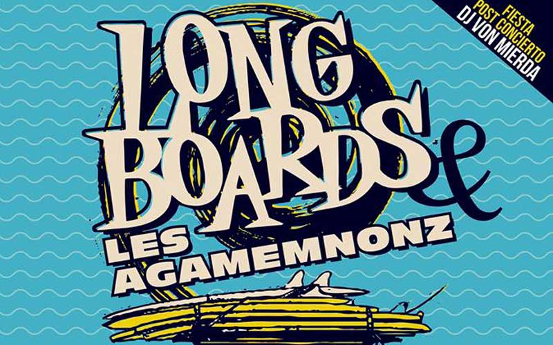 The Longboards & Les Agamemnonz en la Sala La Vaca de Ponferrada