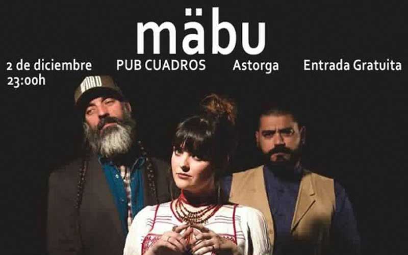 Concierto de Mäbu en el Pub Cuadros de Astorga