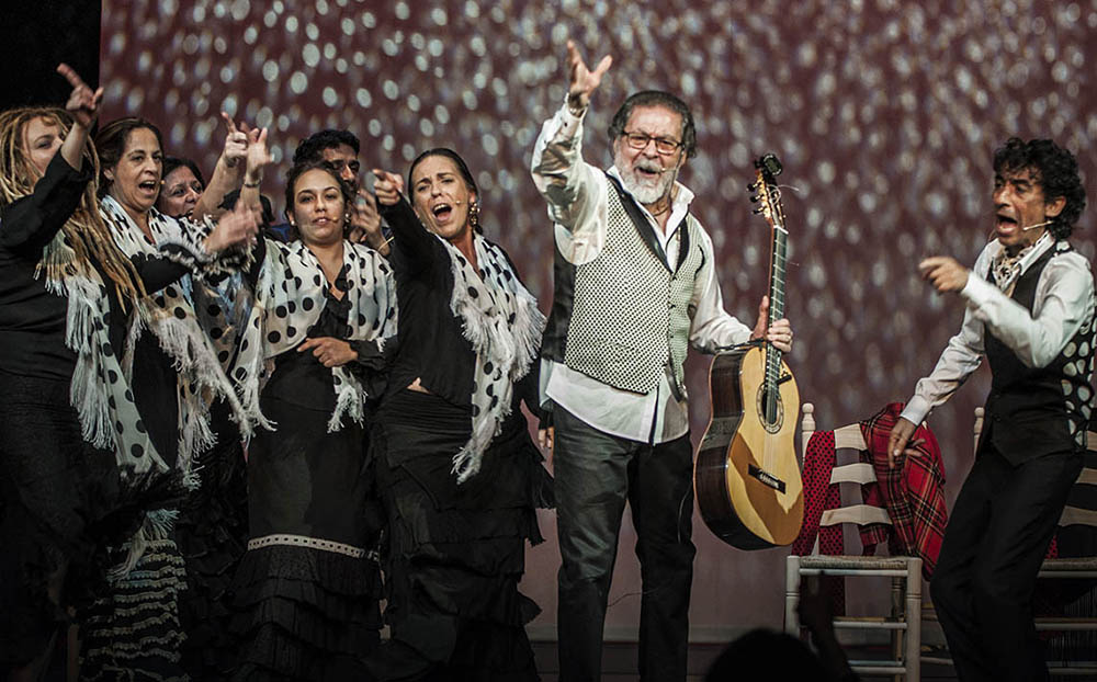 Zambomba flamenca 2016, en el Teatro La Latina