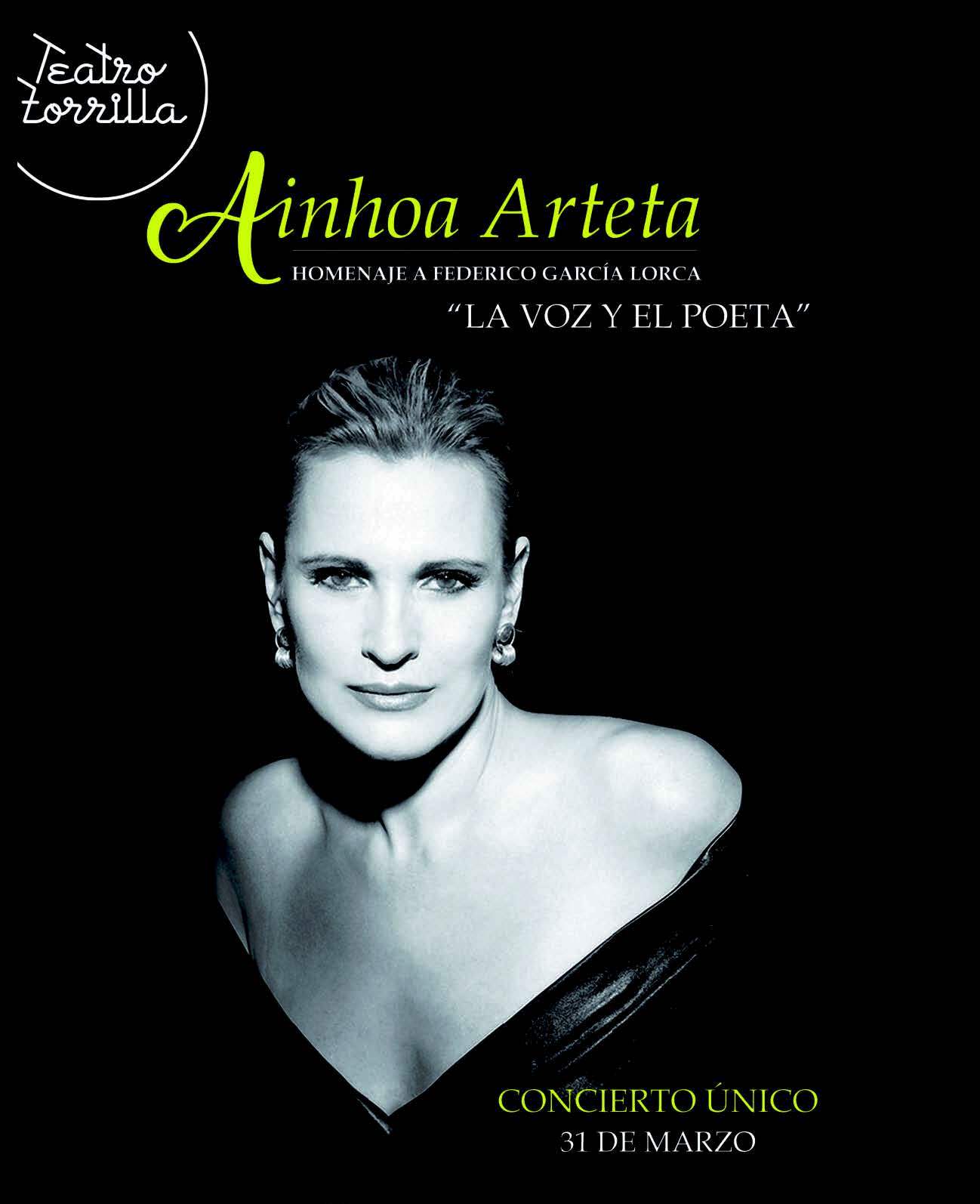 `Ainhoa Arteta, La Voz y el Poeta´ Teatro Zorrilla de Valladolid
