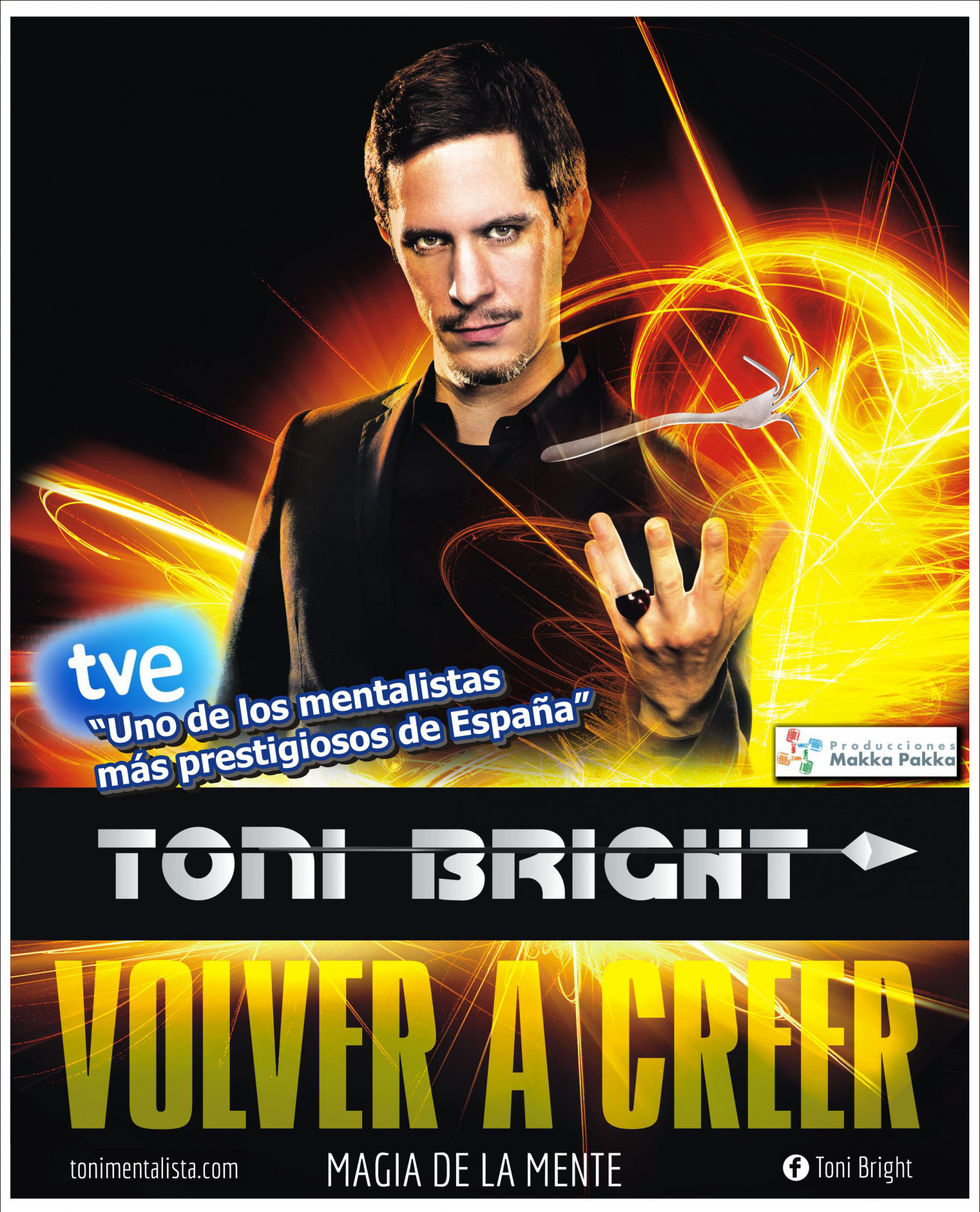 Toni Bright presenta ‘Volver a creer’ en el Auditorio de La Alberca