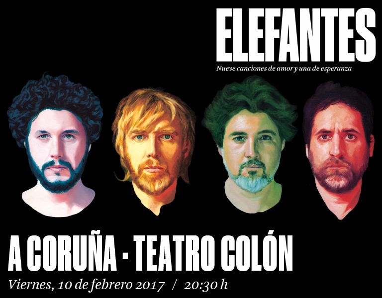 Elefantes, concierto en A Coruña