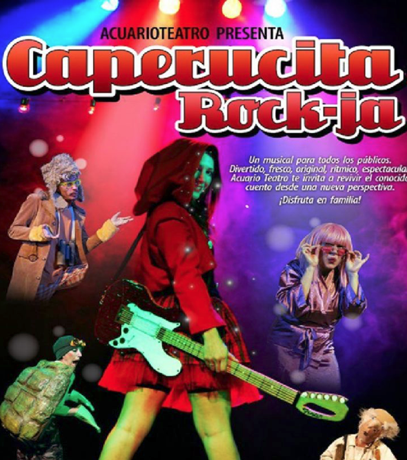 Acuario Teatro presenta a Caperucita Rock-ja en la Cochera Cabaret