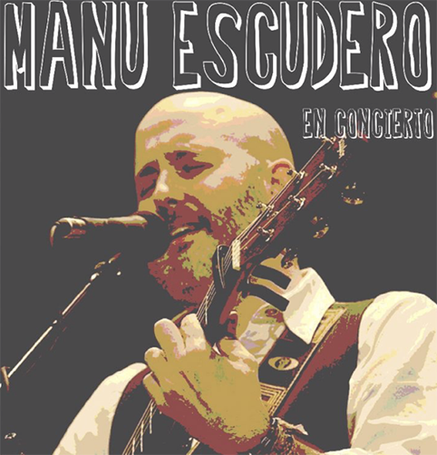 Manu Escudero en concierto en La Cochera Cabaret