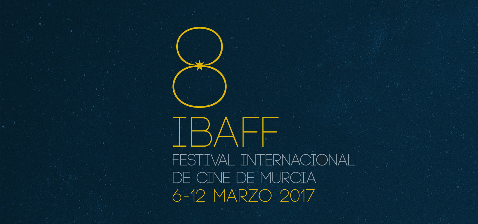 Damos la bienvenida al IBAFF, la octava edición del Festival Internacional de cine de Murcia