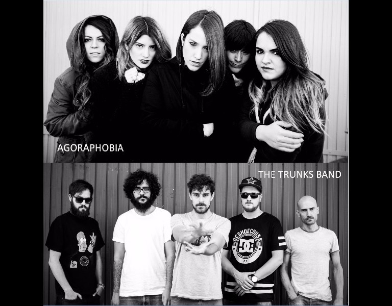 Agoraphobia y Trunks band concierto en A Coruña
