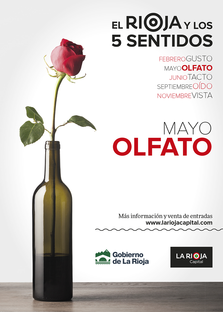 Mayo, mes del olfato con El Rioja y los 5 sentidos
