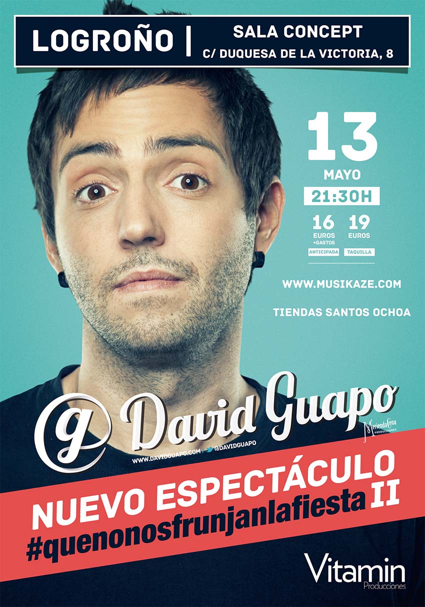 David Guapo vuelve a Logroño