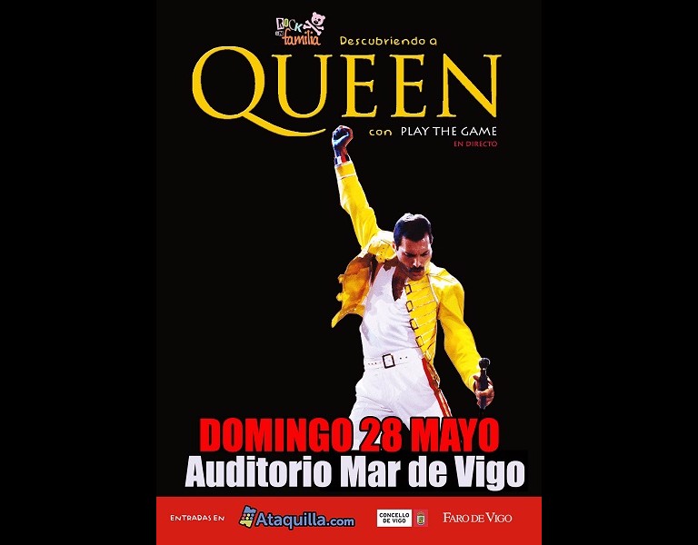 Descubriendo a Queen, conciertos para familias en Vigo