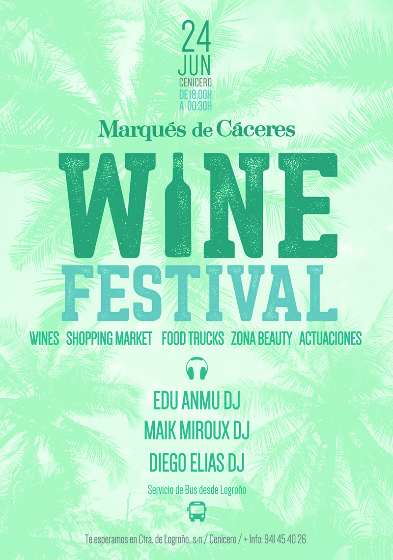 Wine Festival en Bodegas Marqués de Cáceres