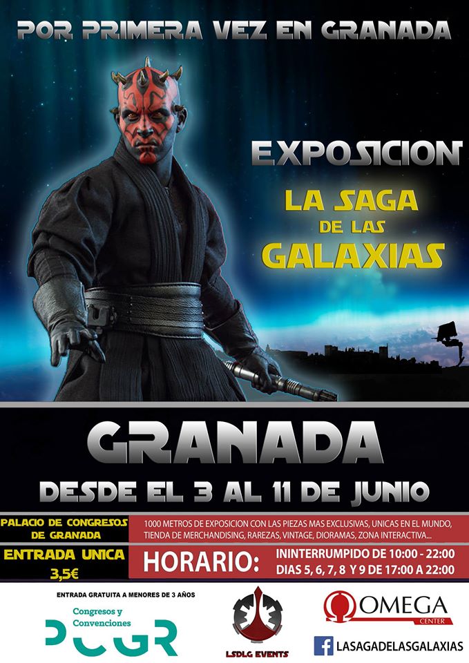 La exposición temporal ‘La Saga de las Galaxias’ llega al Palacio de Congresos de Granada