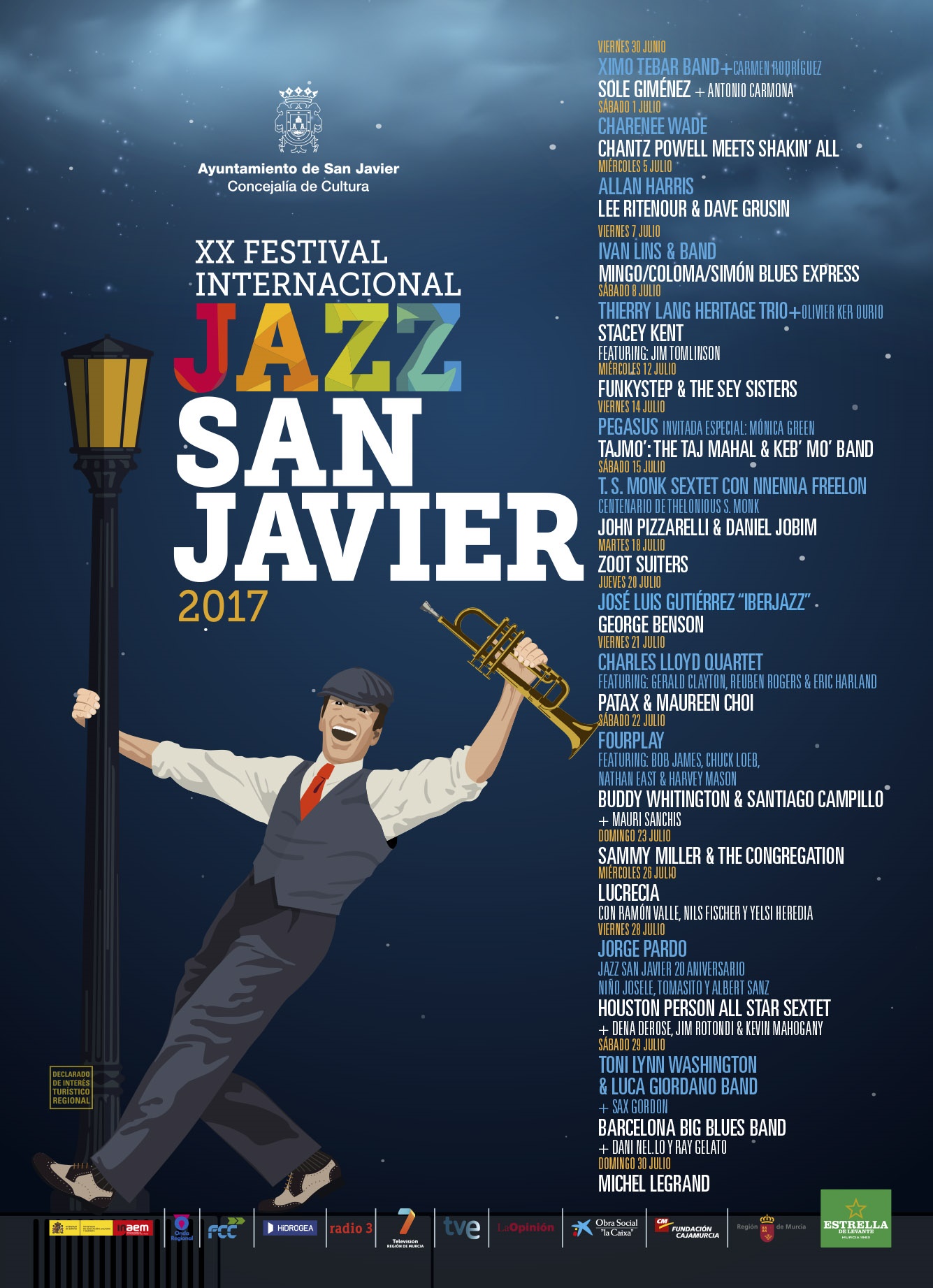 Programación Festival Internacional Jazz San Javier