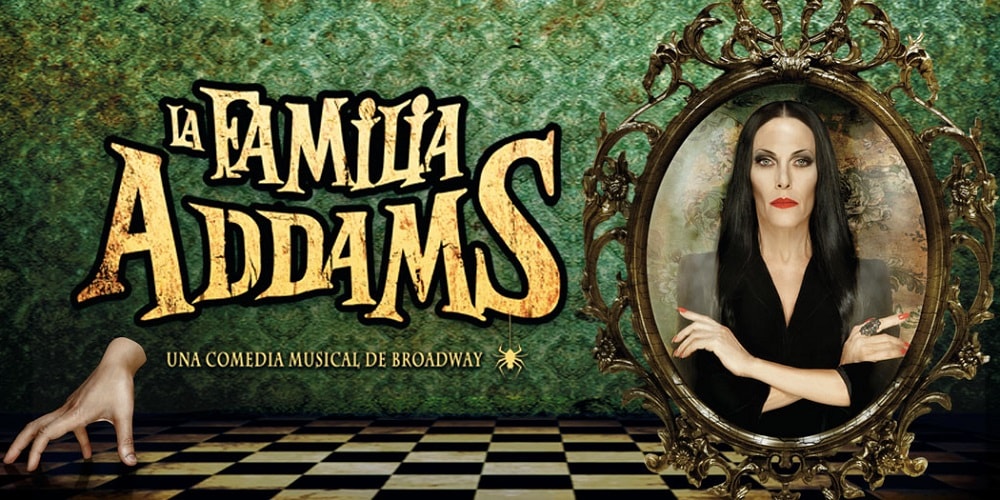 El elenco de la Familia Addams. El musical
