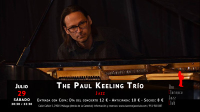 The Paul Keeling Trío en The Clarence Jazz Club