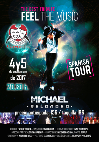 `Michael Jackson , Reloaded´ en el Teatro Cervantes