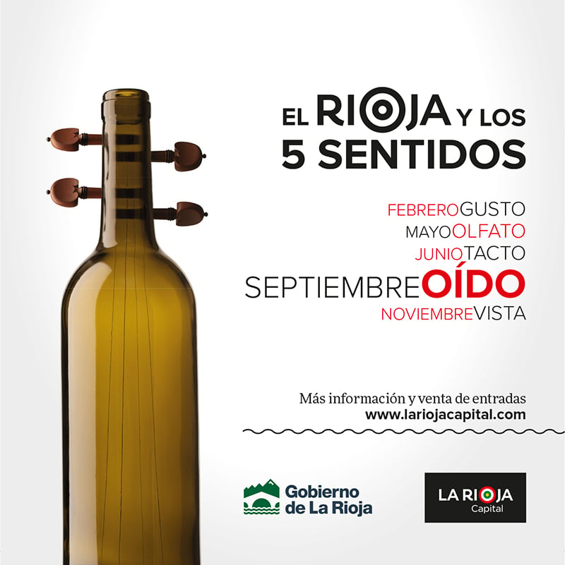 El Rioja y los 5 Sentidos. Septiembre, mes del Oído