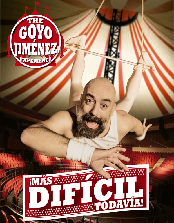 Goyo Jiménez presenta su espectáculo «Más dificil todavía» en Pontevedra