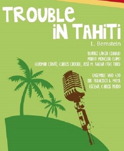 Trouble in Tahití, ópera en el teatro Afundación de Vigo
