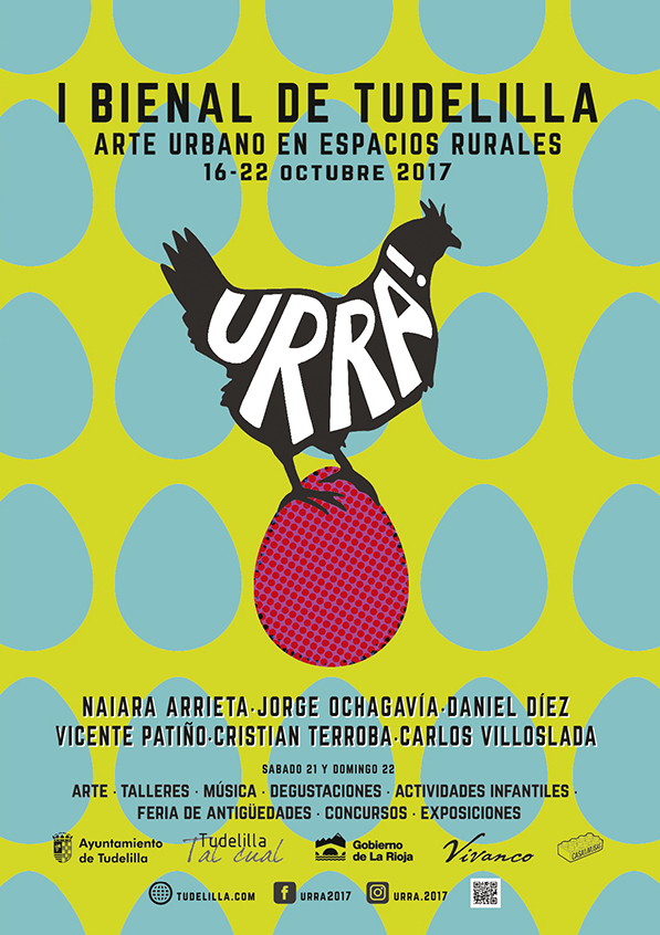 URRA! I Bienal de Tudelilla.Festival de Arte URbano en espacios ruRAles.
