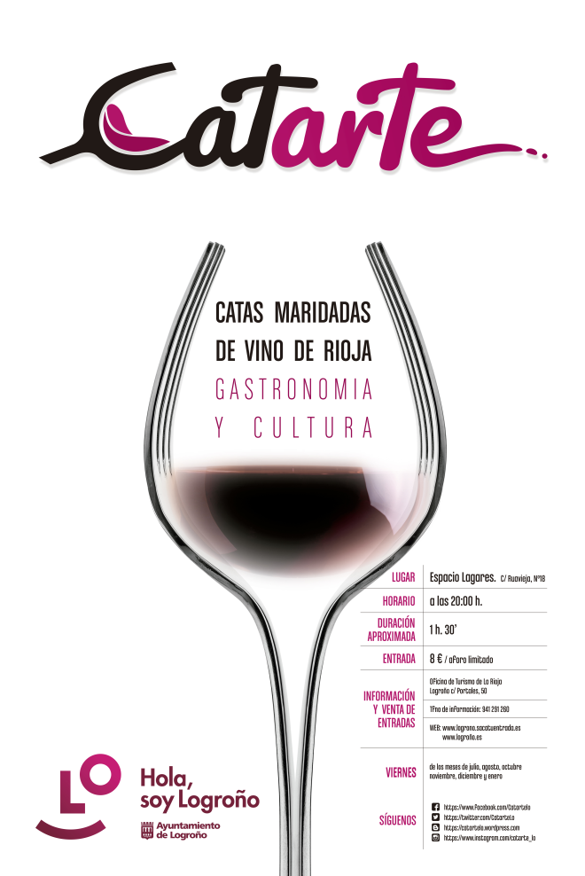 Catas de vino de Rioja, gastronomía y cultura, CATARTE