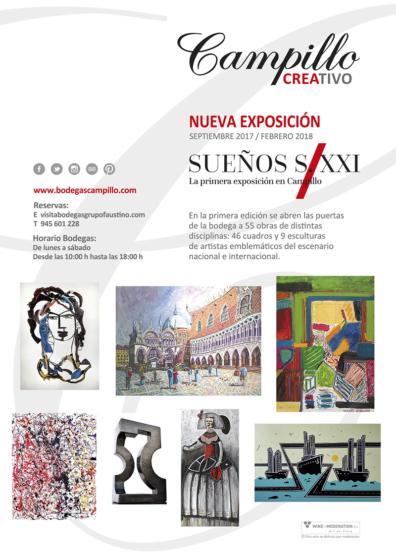 Sueños S.XXI, nueva exposición en Bodegas Campillo