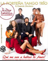 `La Porteña Tango trio & Eugenia Giordano´en el Teatro Zorrilla