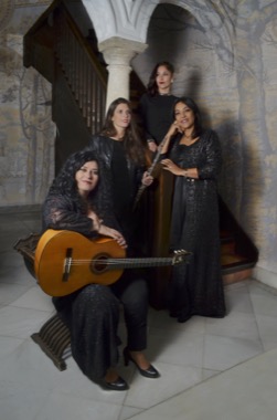 La música flamenco-andalusí de Mujeres Mediterráneas llega al Teatro Isabel La Católica