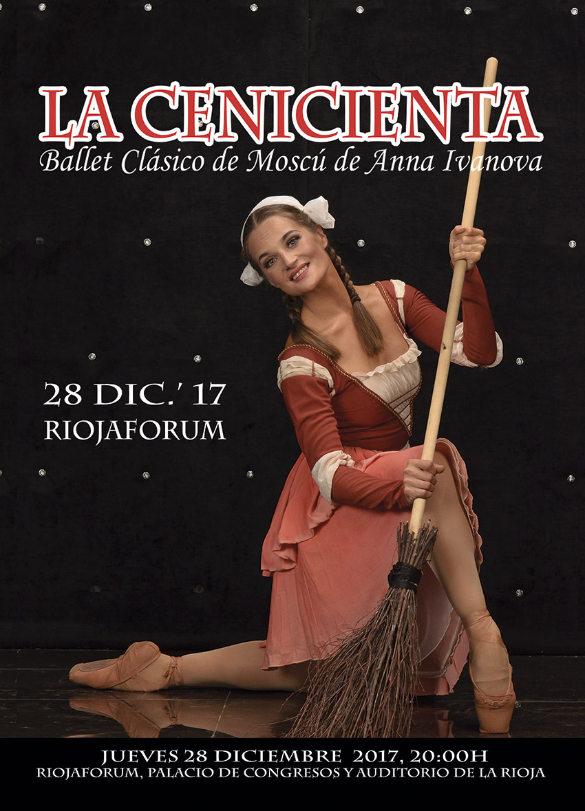 Ballet La Cenicienta, con el Ballet Clásico de Moscú de Anna Ivanova