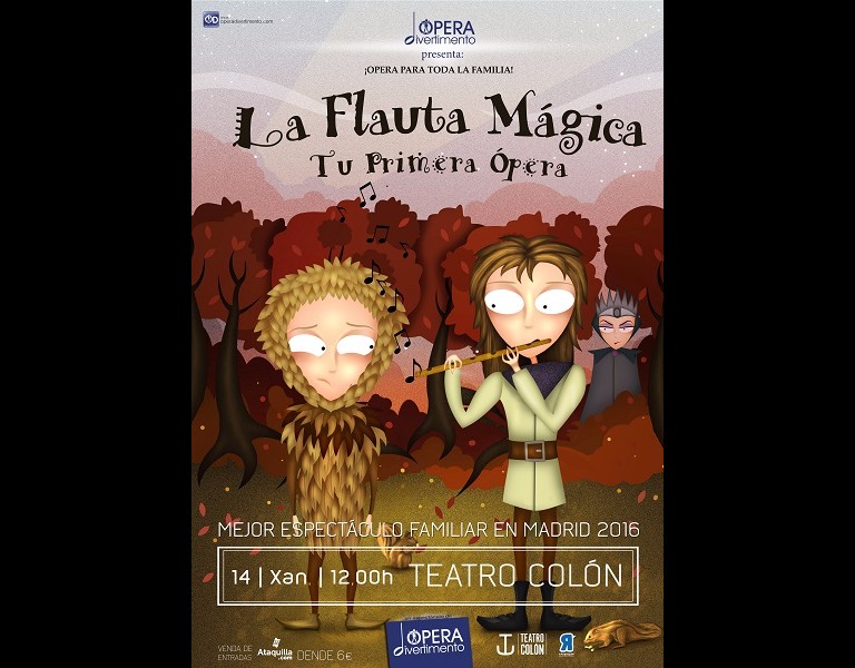 La flauta mágica, tu primera ópera en A Coruña