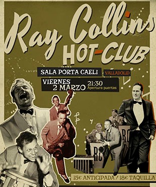 `Ray Collins Hot Club´en la Sala Porta Caeli Global Music