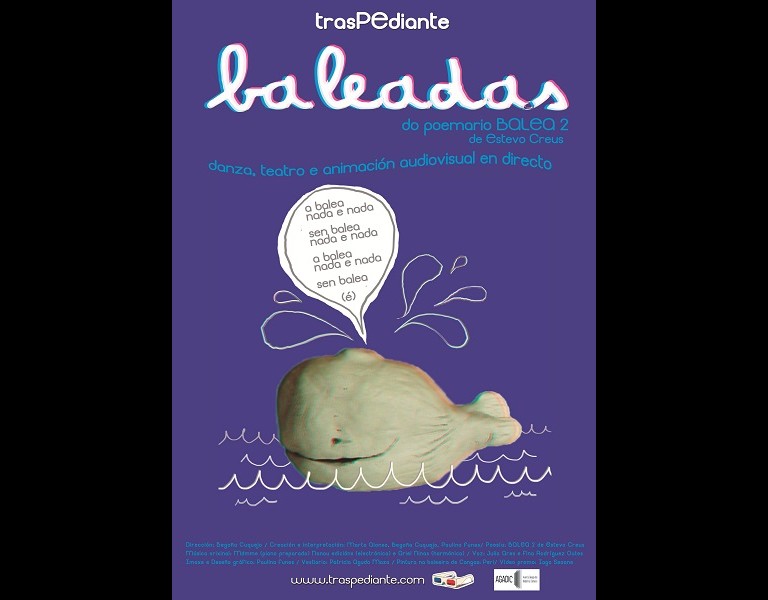 Baleadas, espectáculo para niños en A Coruña