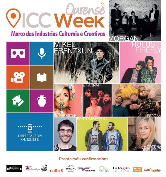 Icc week, semana das Industrias culturais e creativas en Ourense
