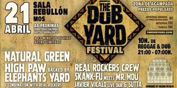 The Dub Yard Festival, el mejor reggae en el Territorio cultural As Pedriñas de Tameiga
