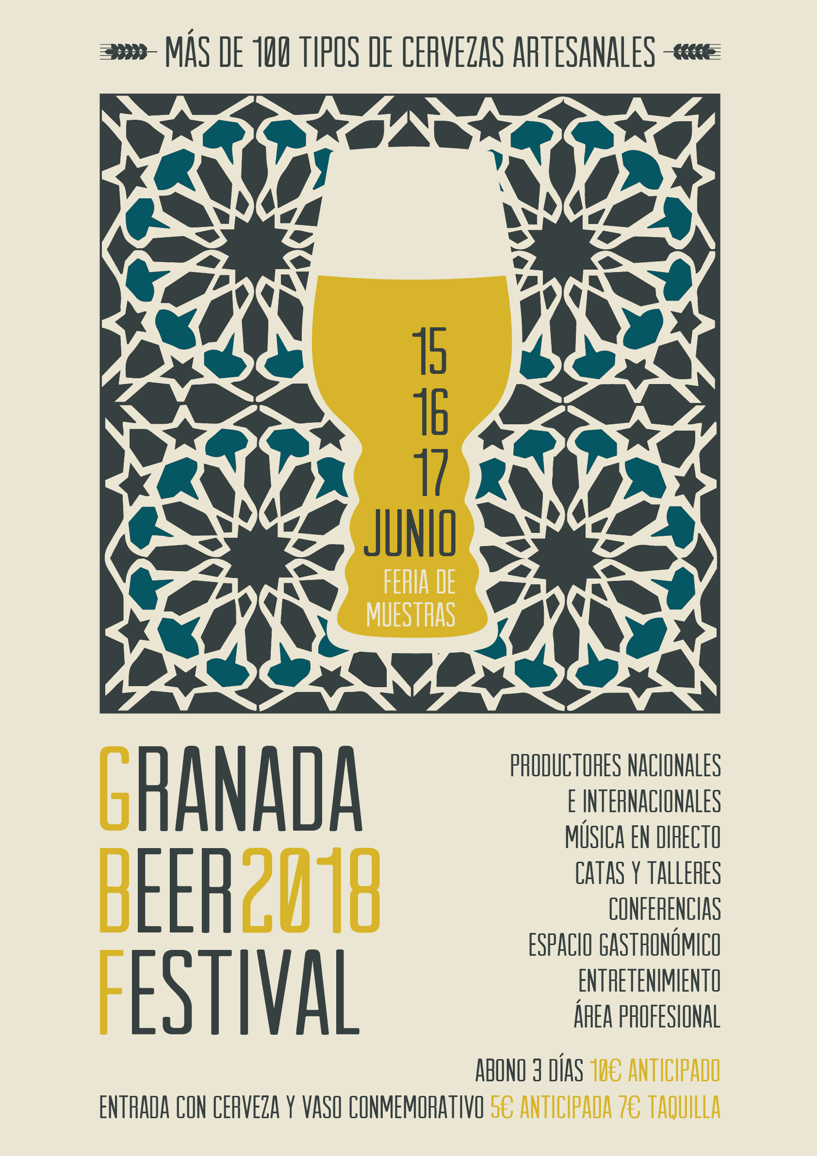 Granada Beer Festival nos traerá las mejores cervezas artesanas del mundo