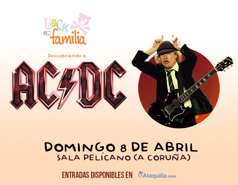 Descubriendo a Ac Dc, rock en familia en A Coruña