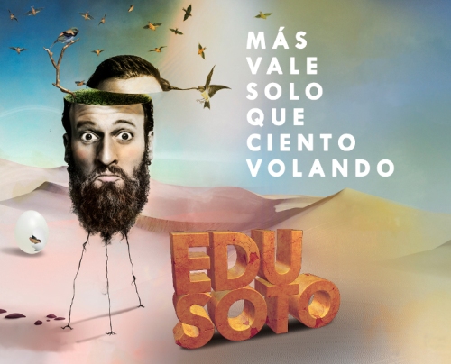 Edu Soto presenta su espectáculo «Más vale solo que ciento volando’ en el Teatro Afundación de Vigo