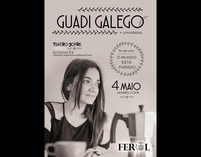 Guadi Galego concierto en Ferrol