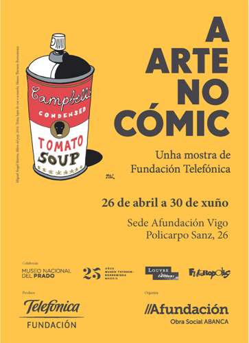 El arte en el cómic, exposición en la sede Afundación de Vigo